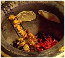 Brochettes au four tandoor